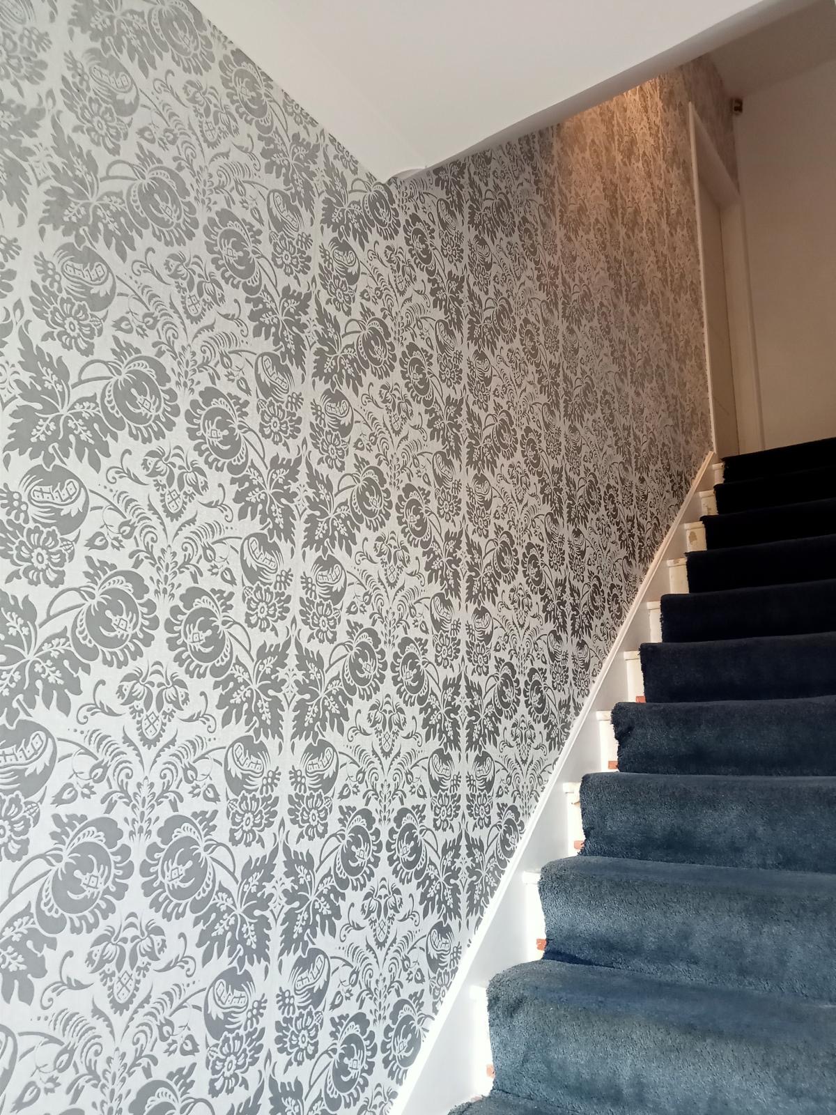 wallpaper hanging Battersea, SW11